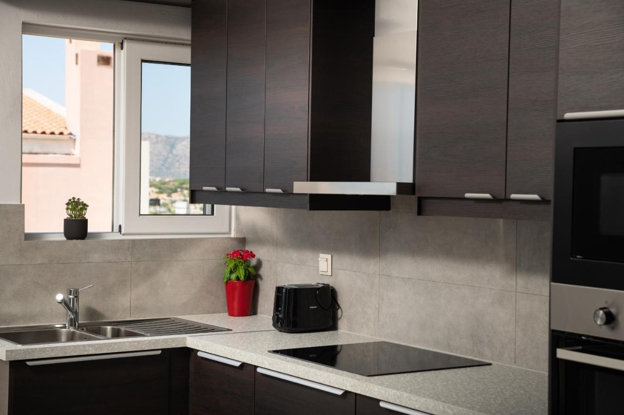 Procris Villas Breathtaking Sea View Kalathas Exterior foto